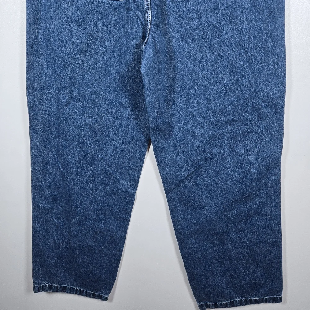 Vintage 90s Carolina Blues High Waist Loose Fit Blue Denim Jeans Size 12